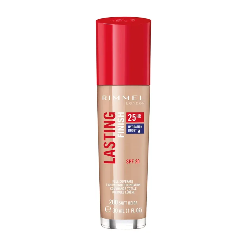 RIMMEL LASTING FINISH PODKŁAD DO TWARZY 25 HR SERUM 200 SOFT BEIGE