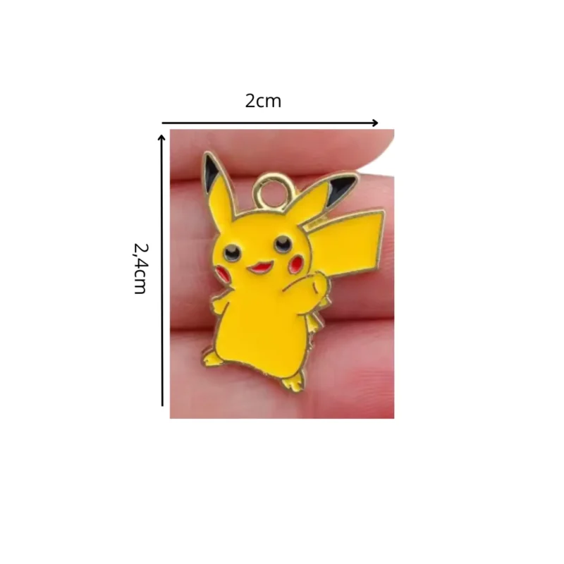 Klipsy Dla Dzieci Urocze Ozdoby Na Uszy POKEMON PIKACHU - obrazek 2
