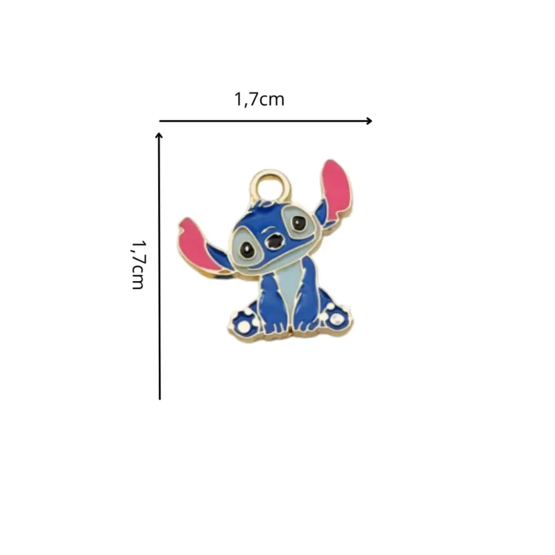 Klipsy Dla Dzieci Urocze Ozdoby Na Uszy STITCH - obrazek 2