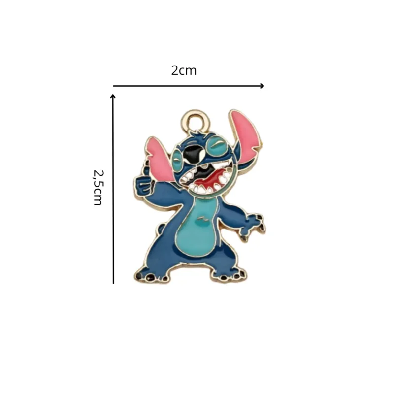 Klipsy Dla Dzieci Urocze Ozdoby Na Uszy STITCH - obrazek 2