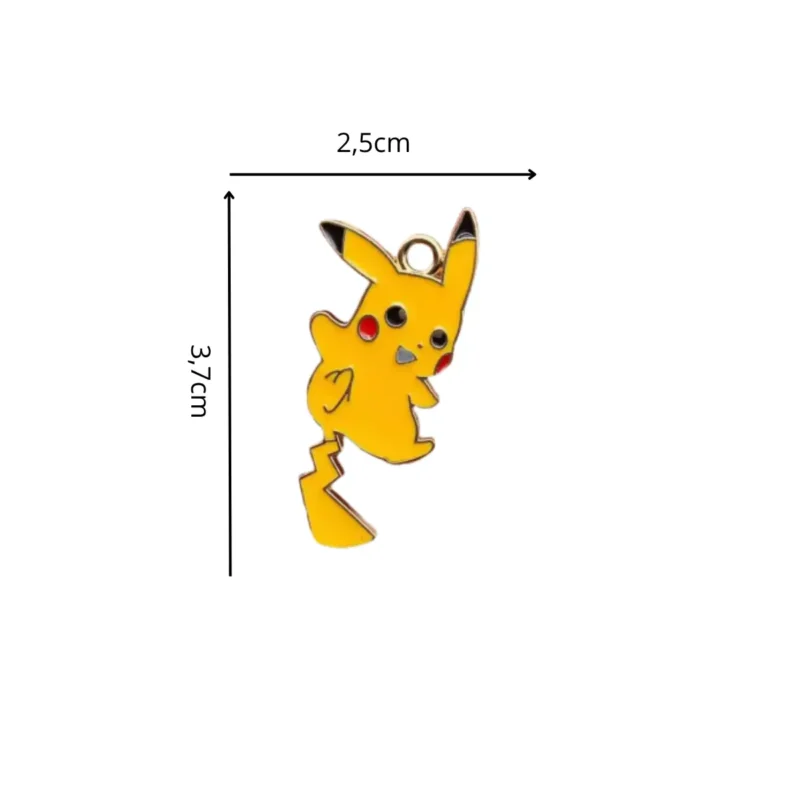 Klipsy Dla Dzieci Urocze Ozdoby Na Uszy POKEMON PIKACHU - obrazek 2