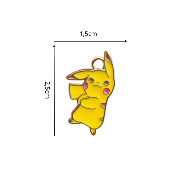 Klipsy Dla Dzieci Urocze Ozdoby Na Uszy POKEMON PIKACHU - obrazek 2