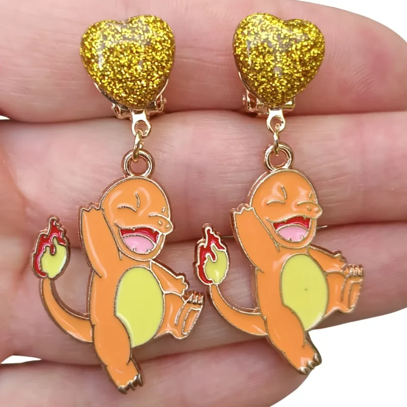 Klipsy Dla Dzieci Urocze Ozdoby Na Uszy POKEMON - obrazek 2