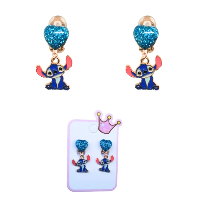 Klipsy Dla Dzieci Urocze Ozdoby Na Uszy STITCH