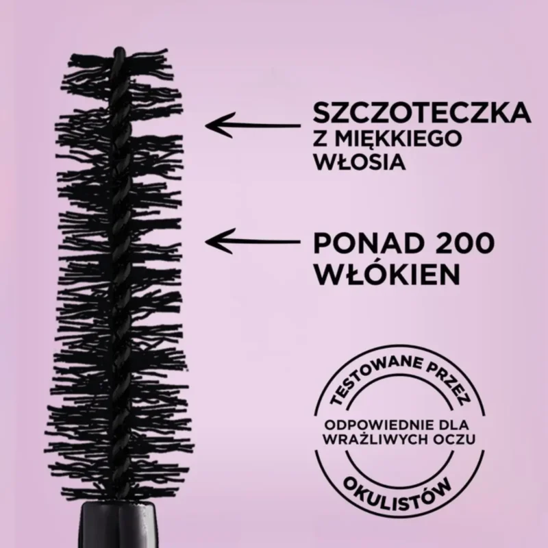 L'Oreal Lash Paradise Wydłużający Tusz Do Rzęs Zwiększający Objętość - Czarny - obrazek 2