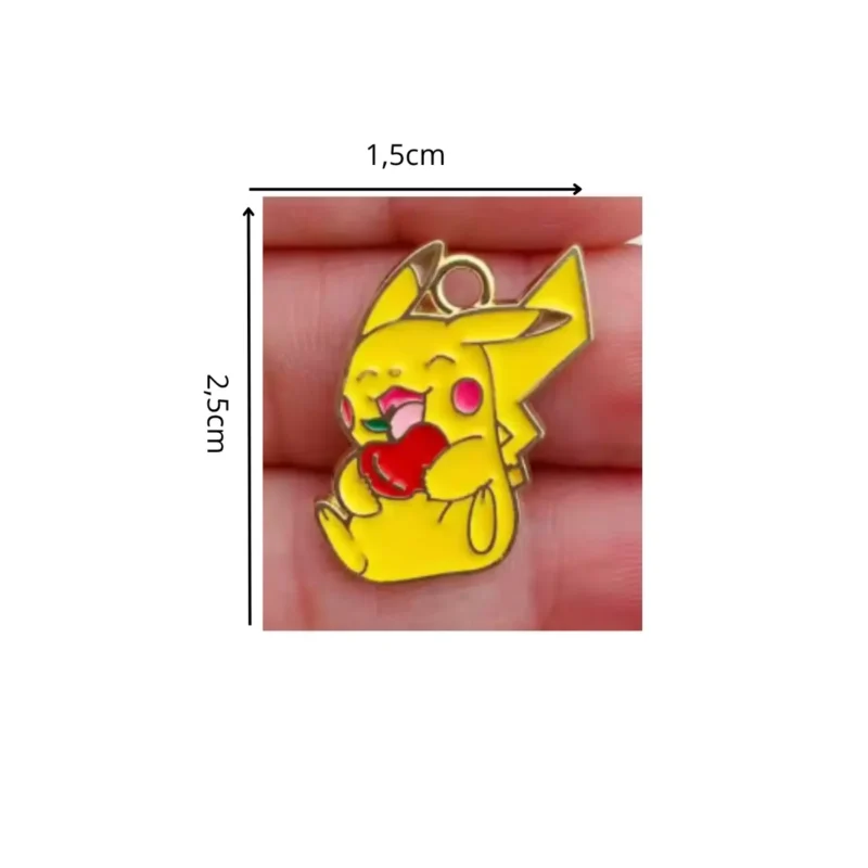 Klipsy Dla Dzieci Urocze Ozdoby Na Uszy POKEMON PIKACHU - obrazek 2