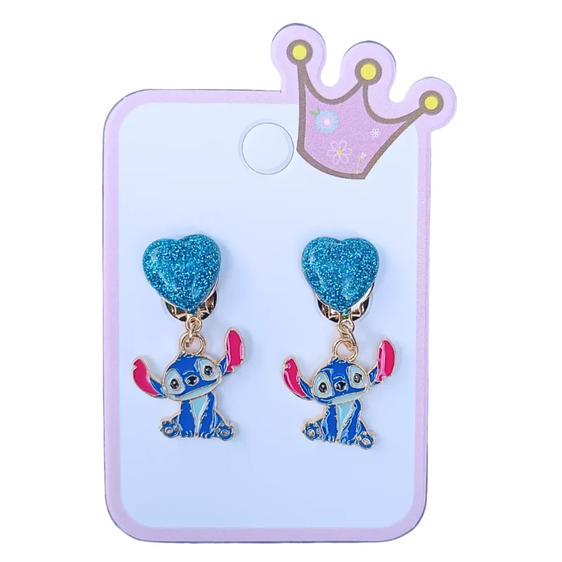 Klipsy Dla Dzieci Urocze Ozdoby Na Uszy STITCH