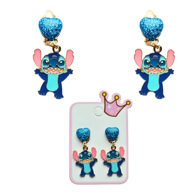 Klipsy Dla Dzieci Urocze Ozdoby Na Uszy STITCH