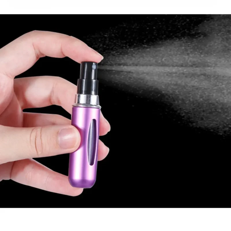 Atomizer na Perfumy – Przenośna Buteleczka do Napełniania FIOLETOWY - obrazek 3