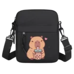 torebka-czarna-nadruk-kapibara