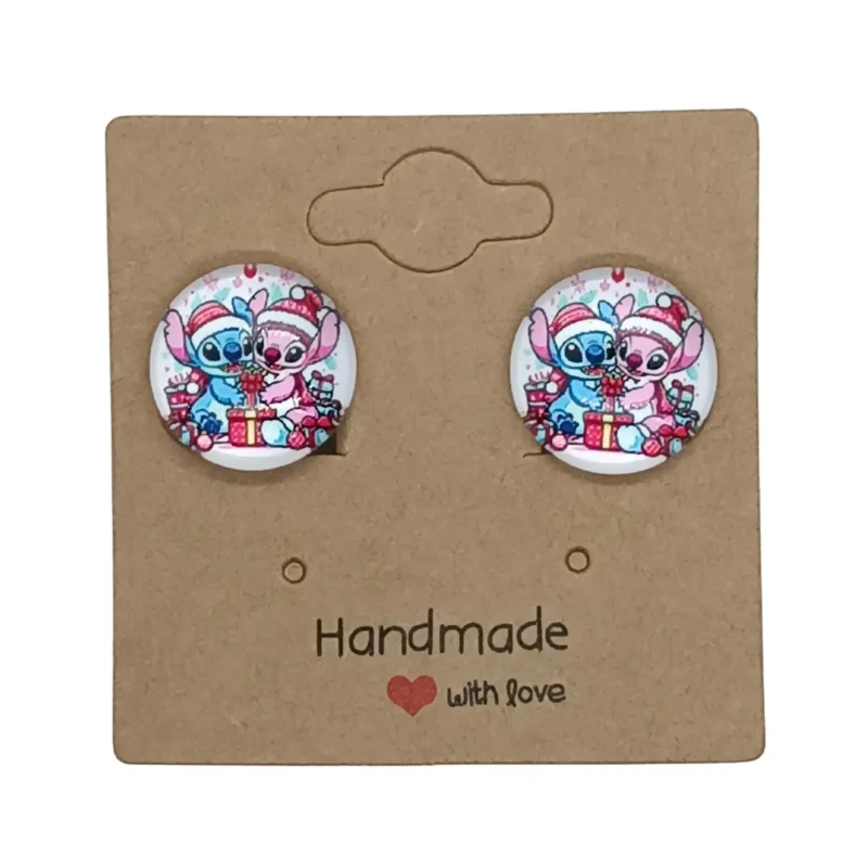 Pierwsze kolczyki Klipsy na uszy dla dzieci ŚWIĄTECZNE STITCH