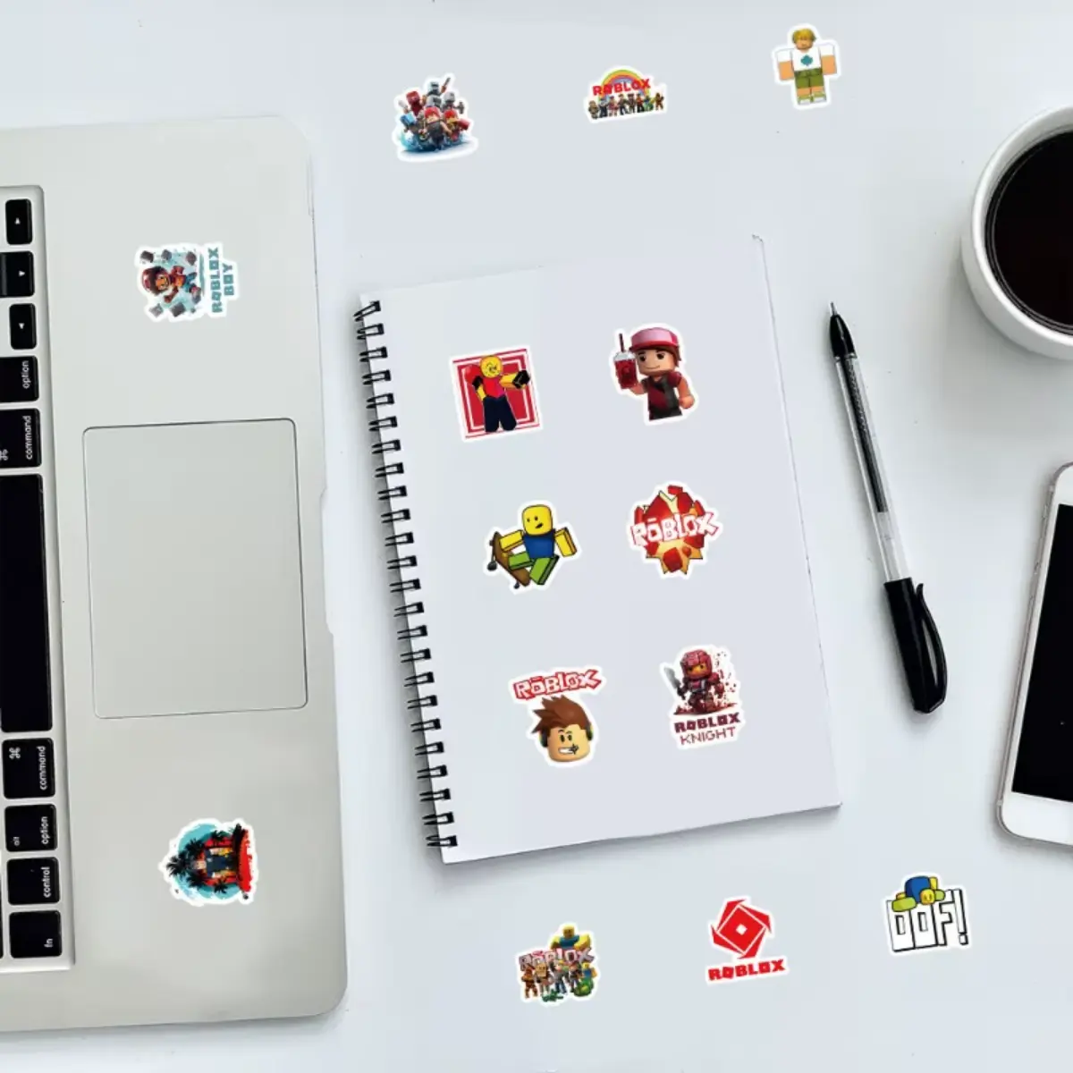 Naklejki WINYLOWE wodoodporne ROBLOX Dla dzieci Zestaw 60 szt - obrazek 3