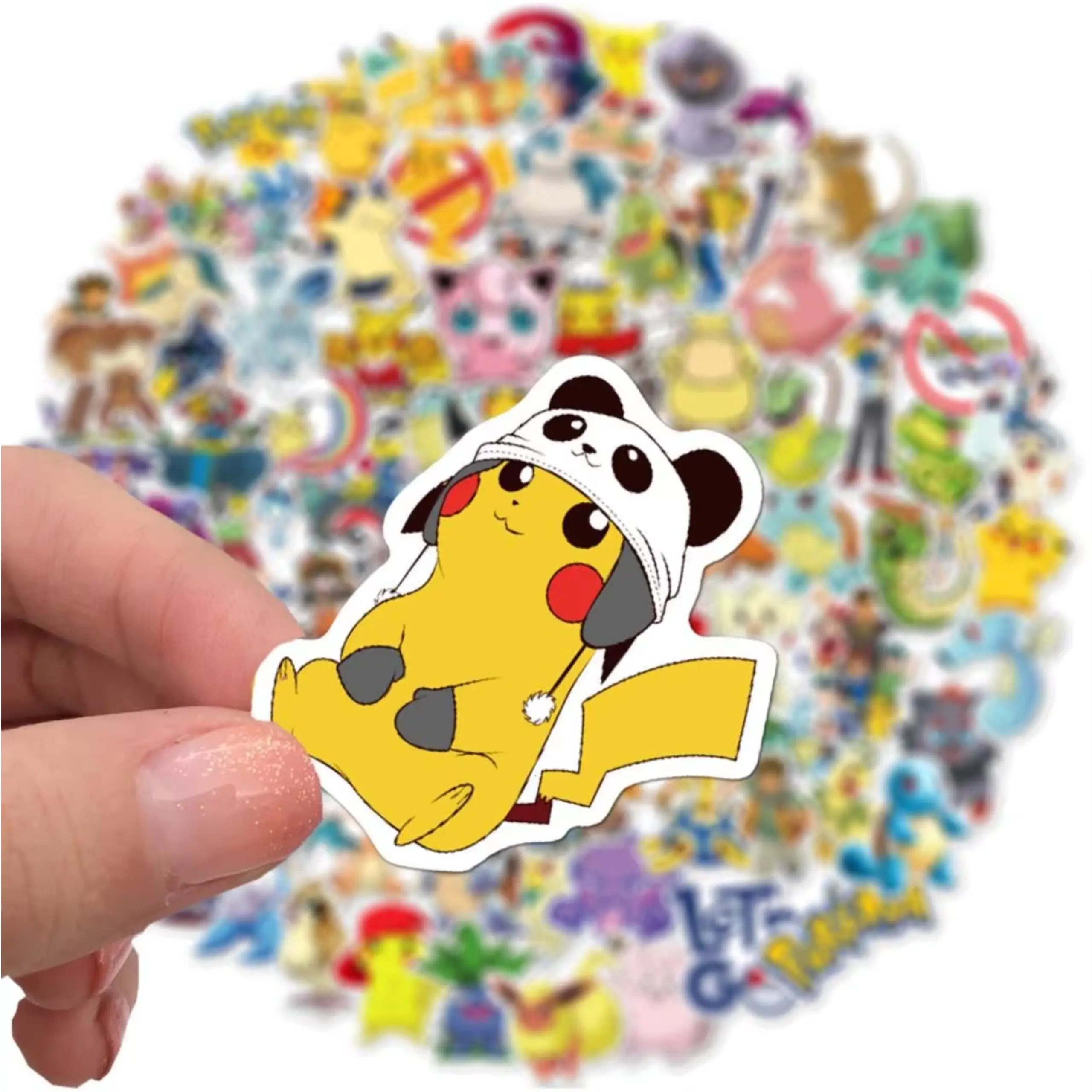 Naklejki winylowe dla dzieci – Pokemon 100 różnych wzorów - obrazek 4