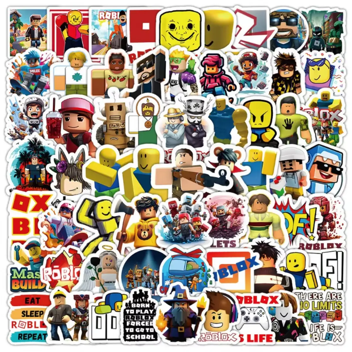 Naklejki winylowe dla dzieci – Roblox 50 różnych wzorów - obrazek 3