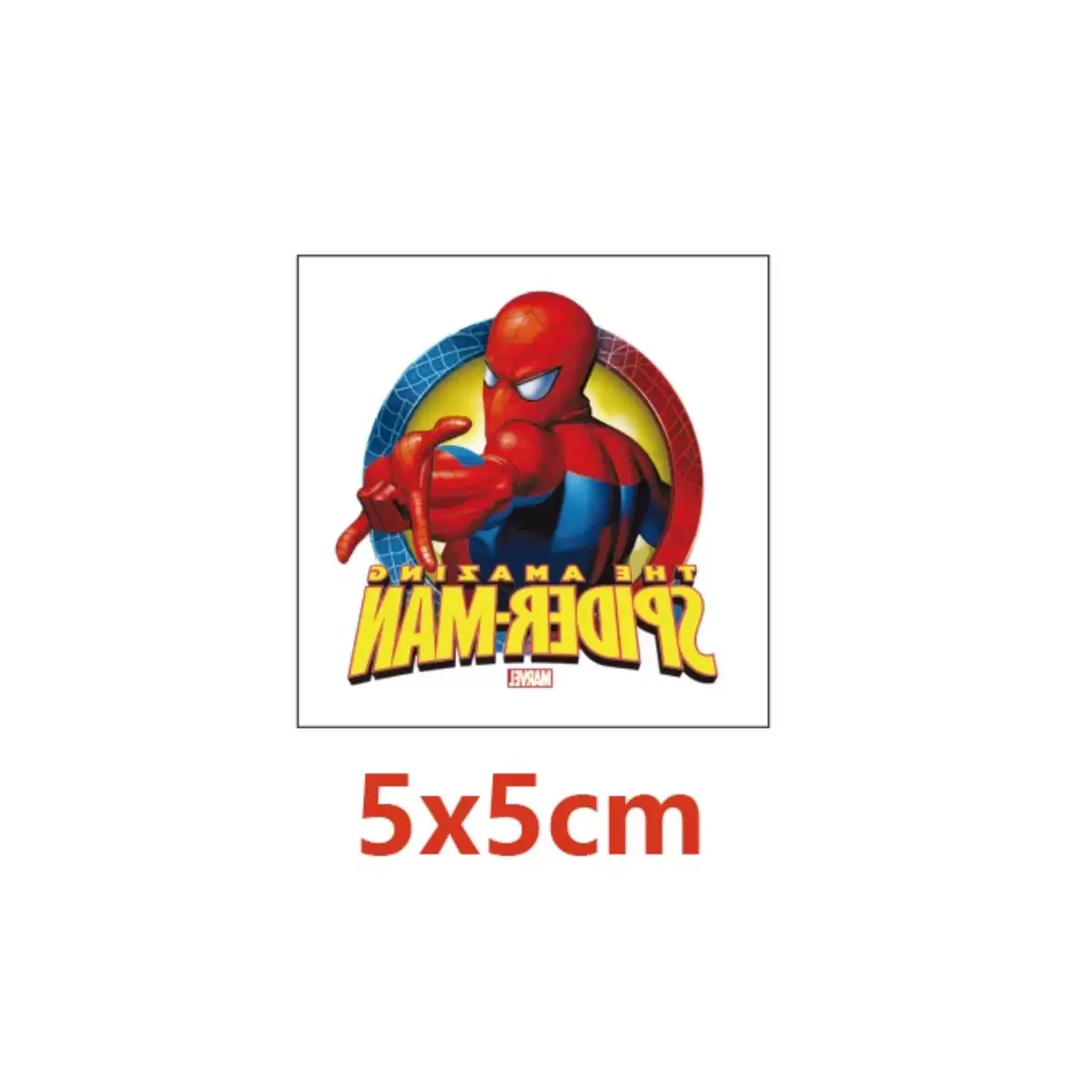 Tatuaże Zmywalne dla Dzieci Spider Man 20 Wzorów - obrazek 3